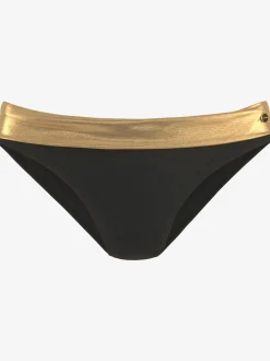 LASCANA Maillots De Bain<Bas de maillot de bain couleur unie avec ceinture à revers couleur or
