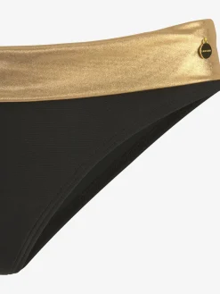 LASCANA Maillots De Bain<Bas de maillot de bain couleur unie avec ceinture à revers couleur or