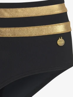 LASCANA Maillots De Bain<Bas de maillot de bain couleur unie avec empiècements couleur or