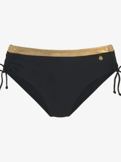 LASCANA Maillots De Bain<Bas de maillot de bain couleur unie avec empiècement couleur or