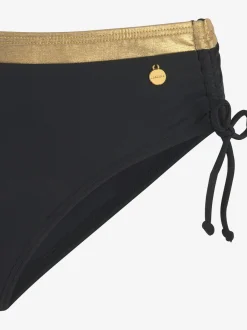 LASCANA Maillots De Bain<Bas de maillot de bain couleur unie avec empiècement couleur or