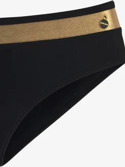 LASCANA Maillots De Bain<Bas de maillot de bain couleur unie avec empiècement couleur or
