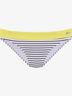 Venice Beach Maillots De Bain<Bas de maillot de bain design rayé avec ceinture contrastée