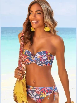 Vivance Maillots De Bain<Bas de maillot de bain imprimé, effet de couleur différent pour chaque pièce