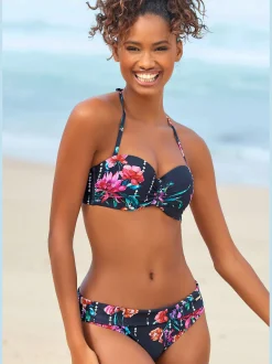 Sunseeker Maillots De Bain<Bas de maillot de bain imprimé floral moderne