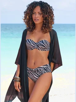 LASCANA Maillots De Bain<Bas de maillot de bain imprimé zébré élégant
