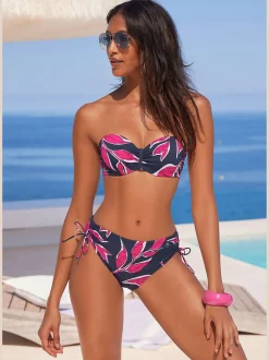 LASCANA Maillots De Bain<Bas de maillot de bain joli imprimé feuilles