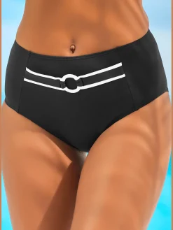 Vivance Maillots De Bain<Bas de maillot de bain taille haute uni