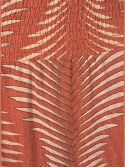 LASCANA Pyjamas<Bas de pyjama pantalon large avec imprimé palmiers graphique