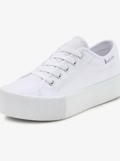 LASCANA Baskets<Baskets chaussures en textile, chaussures en tissu avec semelle compensée tendance