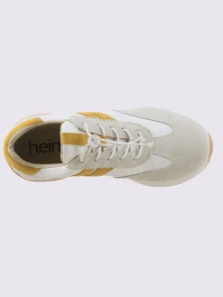 Baskets<Baskets cuir de bœuf nappa et velours