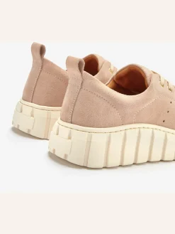 Elbsand Baskets<Baskets sneakers avec semelle chunky tendance en cuir velours de qualité