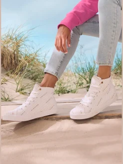 Elbsand Baskets<Baskets sneakers montantes avec logo imprimé tendance