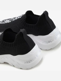 French Connection Baskets<Baskets sneakers qui épousent parfaitement le pied grâce à la matière textile douce