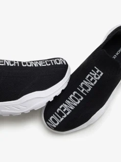 French Connection Baskets<Baskets sneakers qui épousent parfaitement le pied grâce à la matière textile douce