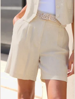 LASCANA Shorts Et Bermudas|Mode De Plage<Bermuda large ceinture avec élastique au dos