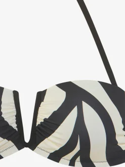 French Connection Maillots De Bain<Bikini bandeau design animal élégant