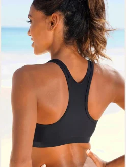 Venice Beach Maillots De Bain<Bikini bustier imprimé caoutchouc tendance