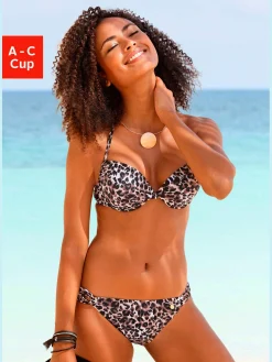 LASCANA Maillots De Bain<Bikini push-up imprimé animal sauvage