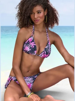 Buffalo Maillots De Bain<Bikini triangle imprimé, effet de couleur différent pour chaque pièce
