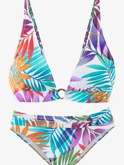 LASCANA Maillots De Bain<Bikini triangle imprimé feuilles tendance