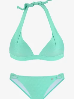s.Oliver Maillots De Bain<Bikini triangle matière structurée tendance