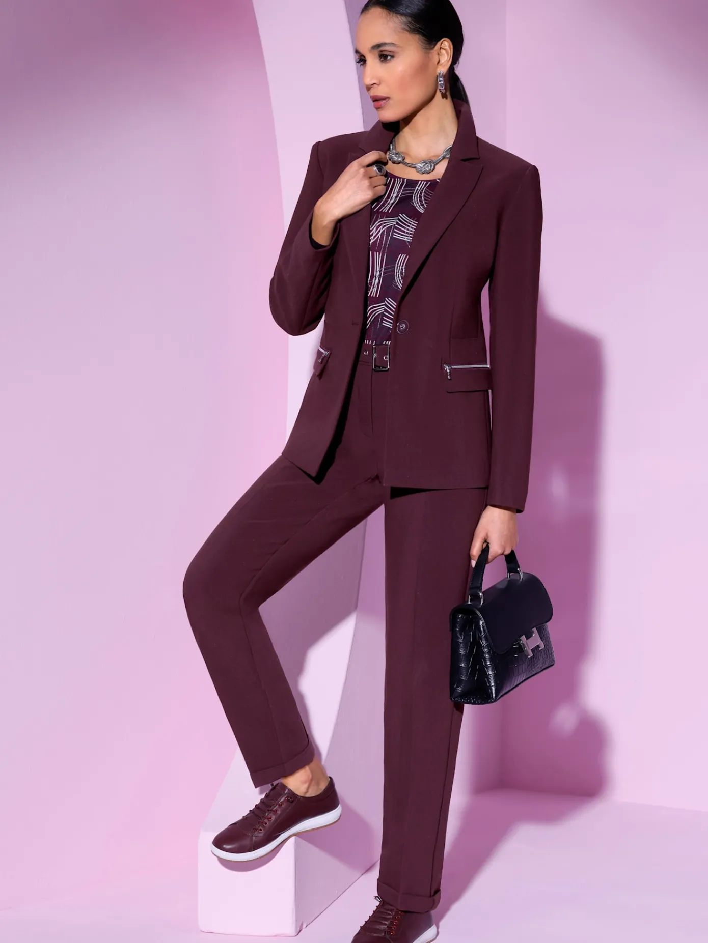 Creation L Tailleurs|Blazers<Blazer 33% viscose