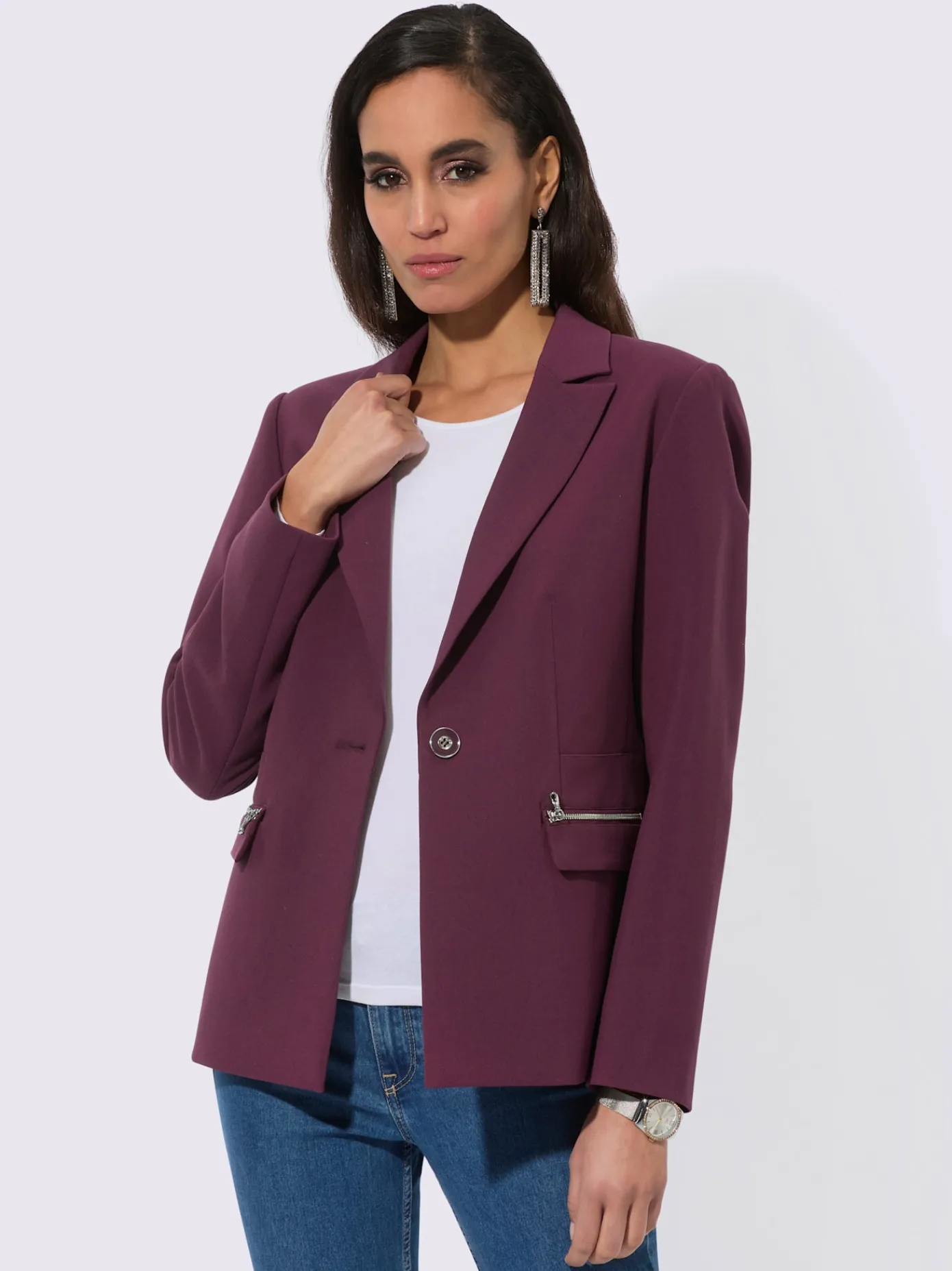 Creation L Tailleurs|Blazers<Blazer 33% viscose