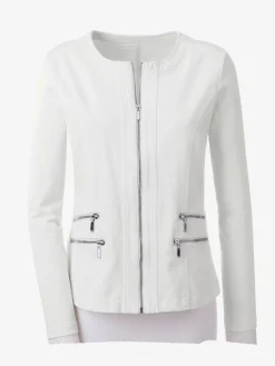 Tailleurs<Blazer aspect jean 2 glissières fantaisie poches