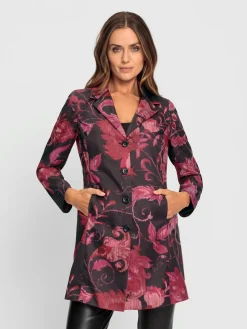 Ashley Brooke Tailleurs|Blazers<Blazer avec motif floral tendance