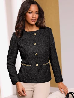 Fair Lady Tailleurs|Blazers<Blazer bouclé à la fois confortable et chic