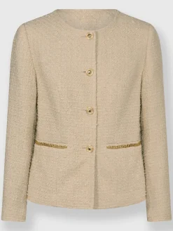 Fair Lady Tailleurs<Blazer bouclé à la fois confortable et chic