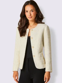 CREATION L PREMIUM Tailleurs|Blazers<Blazer bouclé 30% laine