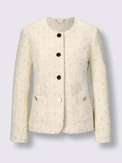 CREATION L PREMIUM Tailleurs|Blazers<Blazer bouclé 30% laine