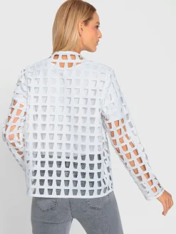 Rick Cardona Tailleurs|Blazers<Blazer chemisier superbe et tendance