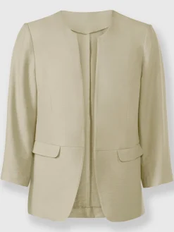 Ashley Brooke Tailleurs|Blazers<Blazer court à encolure ronde