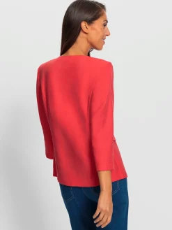 Ashley Brooke Tailleurs<Blazer court à encolure ronde