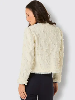 CREATION L PREMIUM Tailleurs|Blazers<Blazer court 30% laine