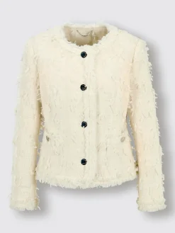 CREATION L PREMIUM Tailleurs|Blazers<Blazer court 30% laine