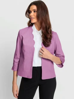 Fair Lady Tailleurs|Blazers<Blazer court coupe courte tendance