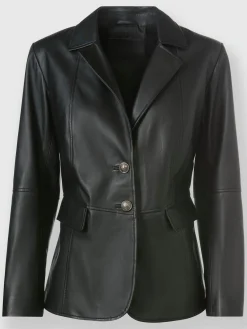 Rick Cardona Vestes<Blazer en cuir 100% cuir agneau nappa