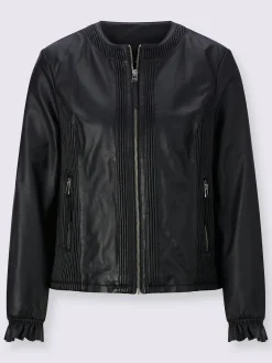 Creation L Blazers<Blazer en cuir pur cuir d'agneau nappa