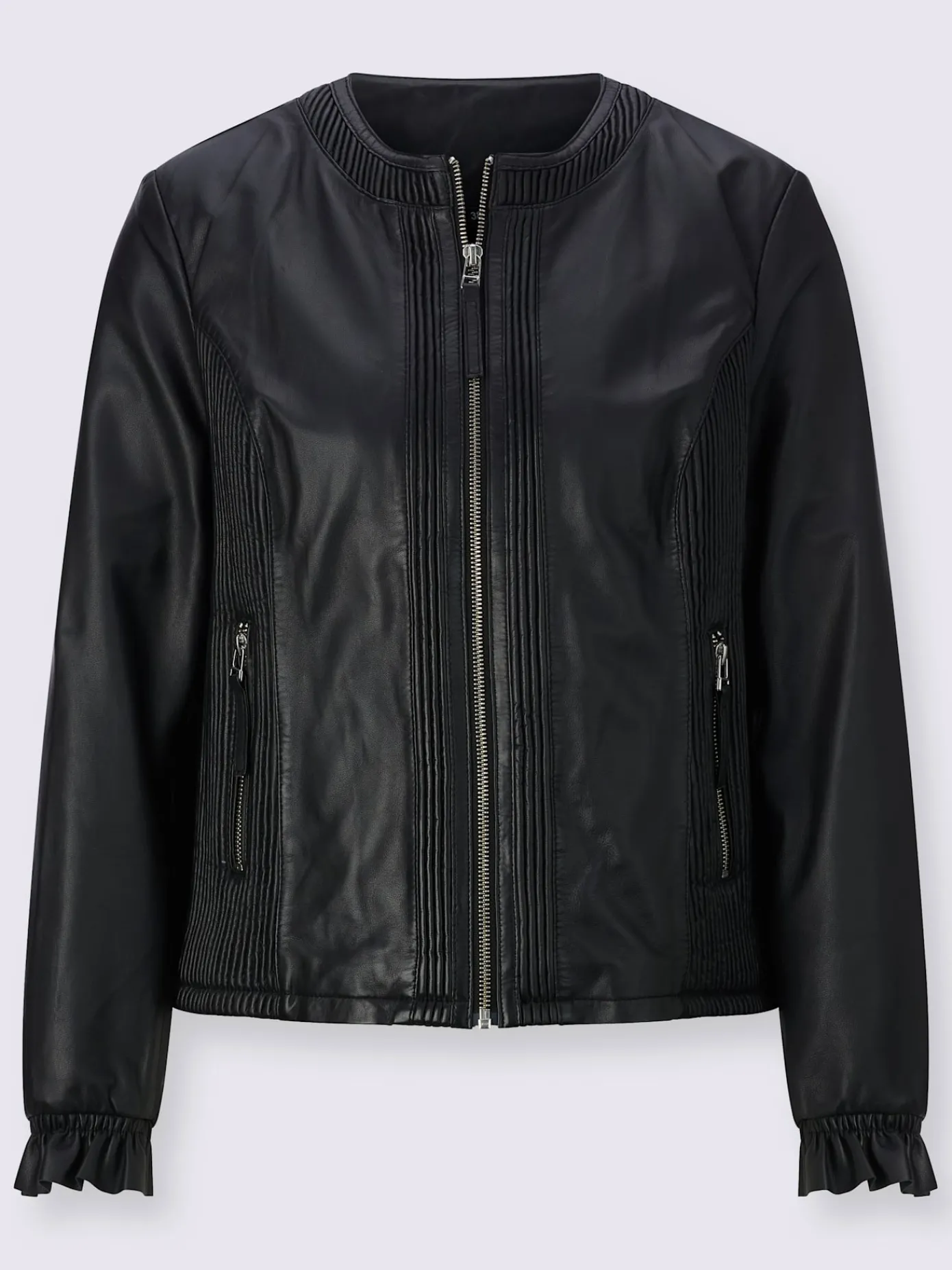 Creation L Blazers<Blazer en cuir pur cuir d'agneau nappa