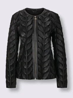 CREATION L PREMIUM Tenues De Cérémonie|Blazers<Blazer en cuir pur cuir d'agneau nappa