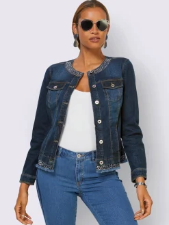 Creation L Tailleurs|Blazers<Blazer en jean 99% coton