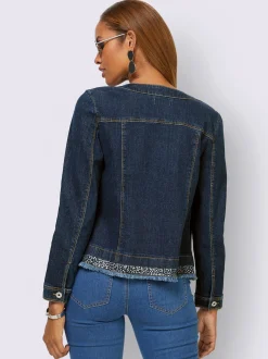 Creation L Tailleurs|Blazers<Blazer en jean 99% coton