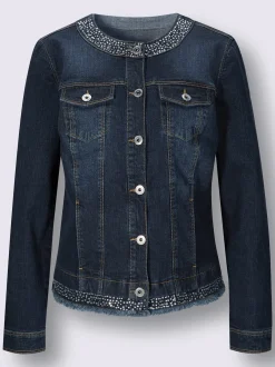 Creation L Tailleurs|Blazers<Blazer en jean 99% coton