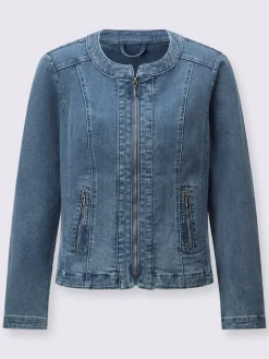 Collection L Tailleurs<Blazer en jean 96% coton