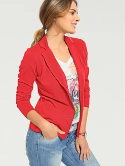 Linea Tesini Tailleurs<Blazer en jersey coupe sobre pour un look décontracté tendance