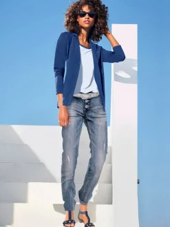 Linea Tesini Tailleurs<Blazer en jersey coupe sobre pour un look décontracté tendance